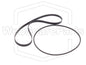 Kit cinghie ricambio per restaurazione piastra cassette vintage Yamaha K-150