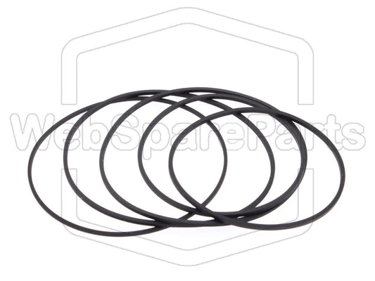 Kit cinghie ricambio per restaurazione piastra cassette vintage Sony TC-W250