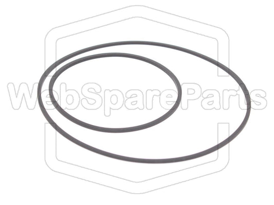 Kit cinghie ricambio per doppia piastra cassette Aiwa CX-AP1