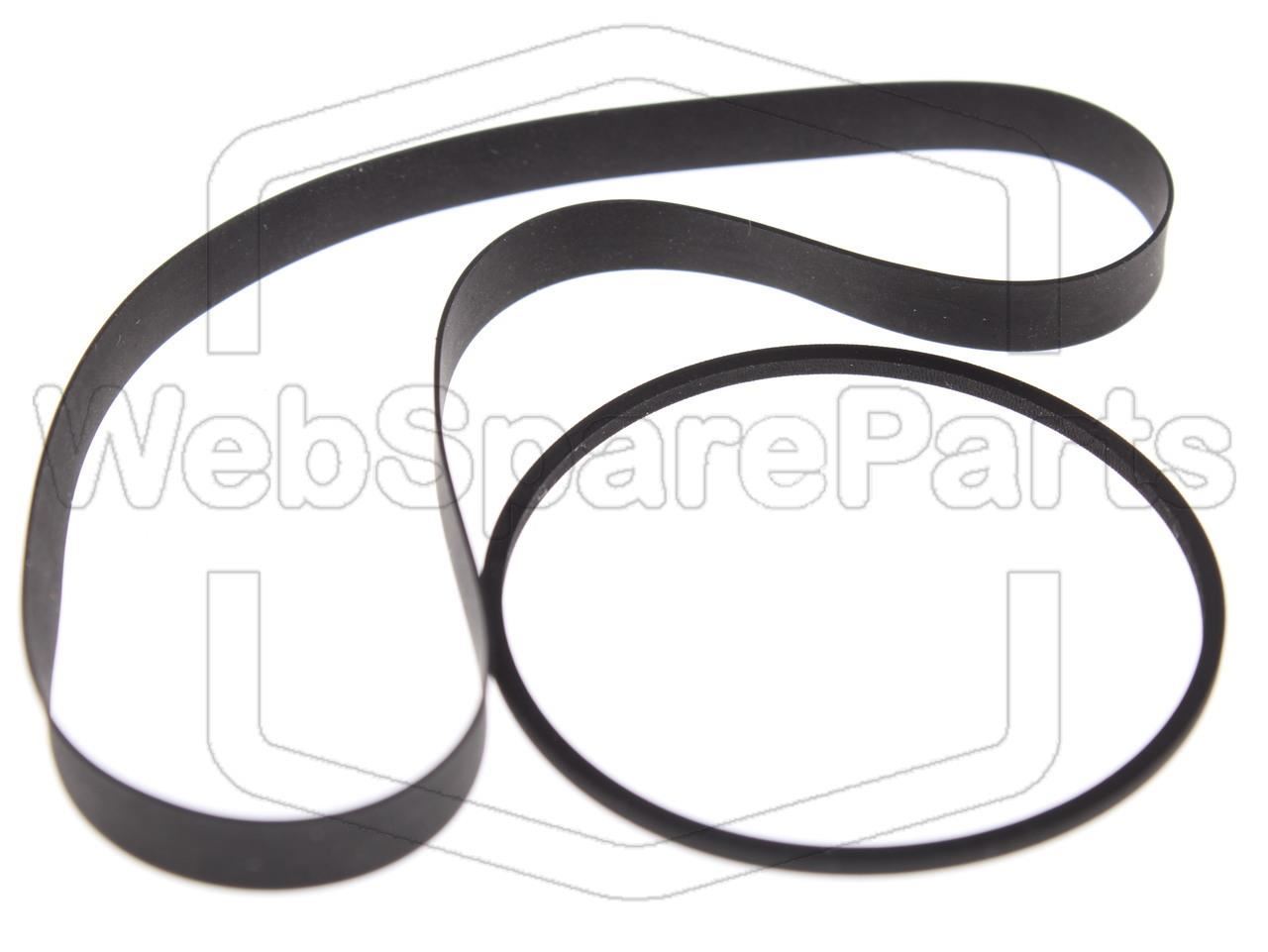 Kit cinghie ricambio per lettore CD e cassette JVC UX-A5