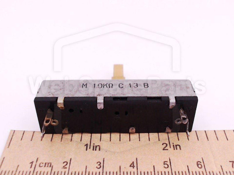 Sliding potentiometer M 10K Ohms C13B