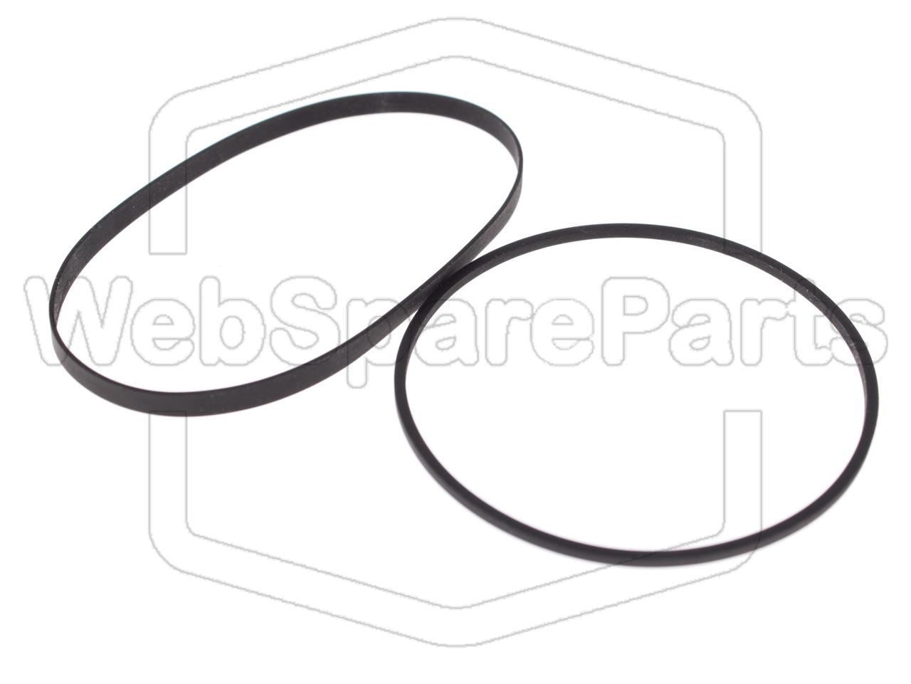 Belt Kit for Cassette Player Panasonic RX-DS101