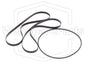 Kit cinghie ricambio per restaurazione piastra cassette vintage Pioneer CT-W630R