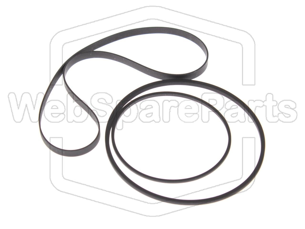 Kit cinghie per piastra a cassette stereo Kenwood XS-E7/G
