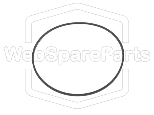 Kit cinghie ricambio per restaurazione piastra cassette vintage JVC CA-UXF70MD