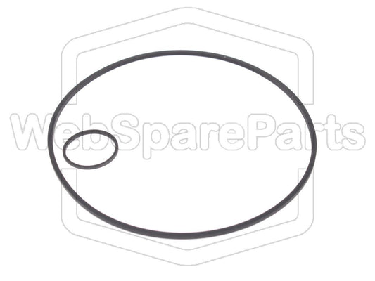 Kit cinghie ricambio per autoradio CD e cassette Pioneer FX-M2316ZSA SAAB