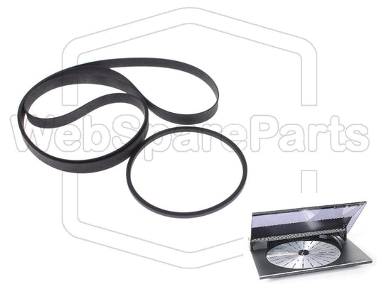 Kit cinghie ricambio per giradischi Bang & Olufsen Beogram 3000 Type 5903