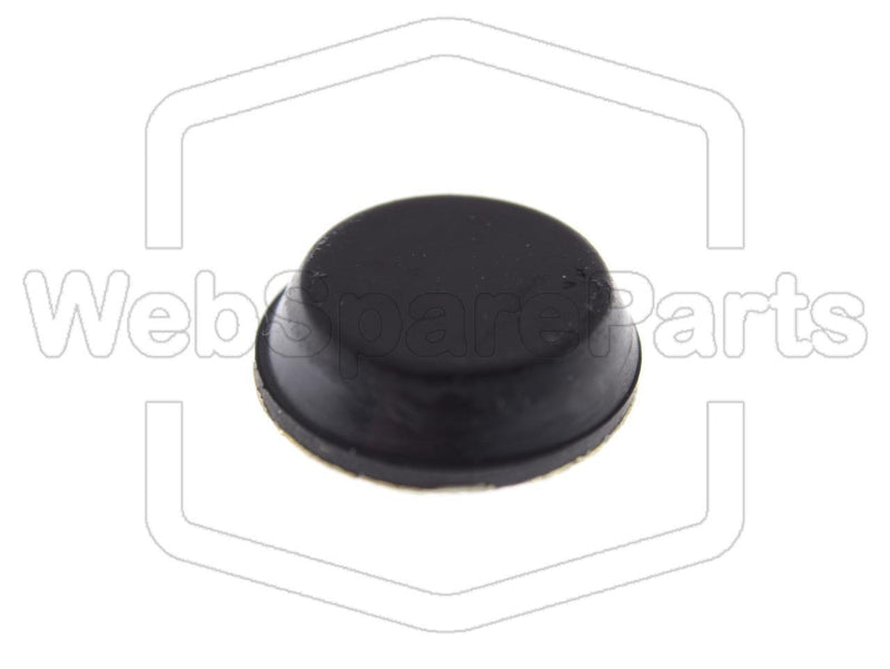 Round Rubber Foot Self-adhesive  Ø12.7mm x Ø11.5mm x height 3.8mm