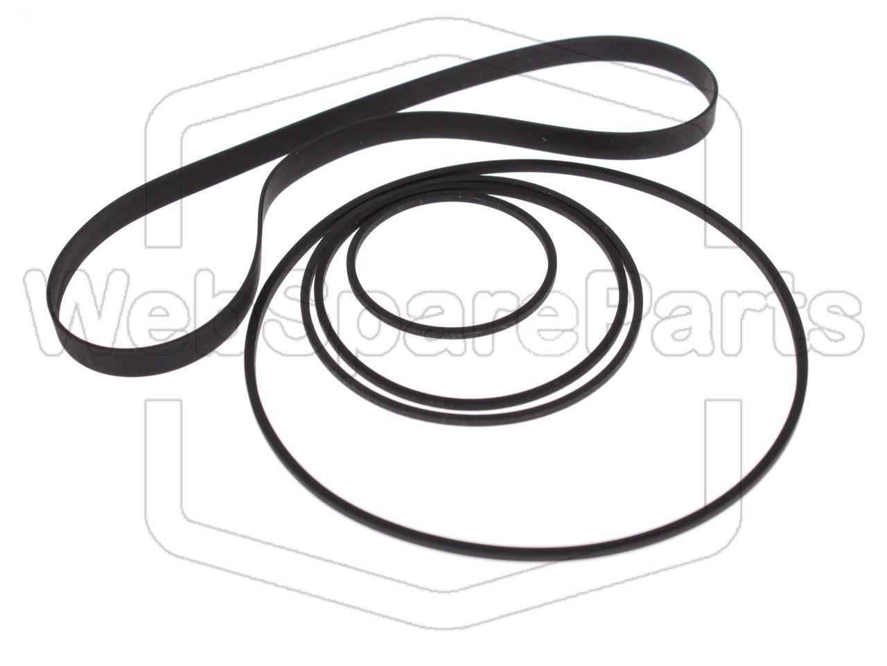 Kit cinghie per piastra a cassette stereo Kenwood KX-50