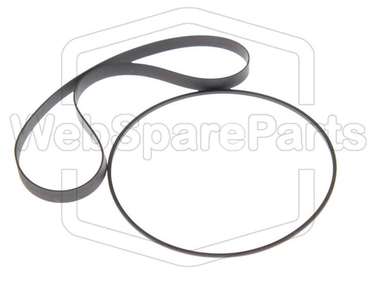 Kit cinghie ricambio per restaurazione piastra cassette vintage Sony TC-V33