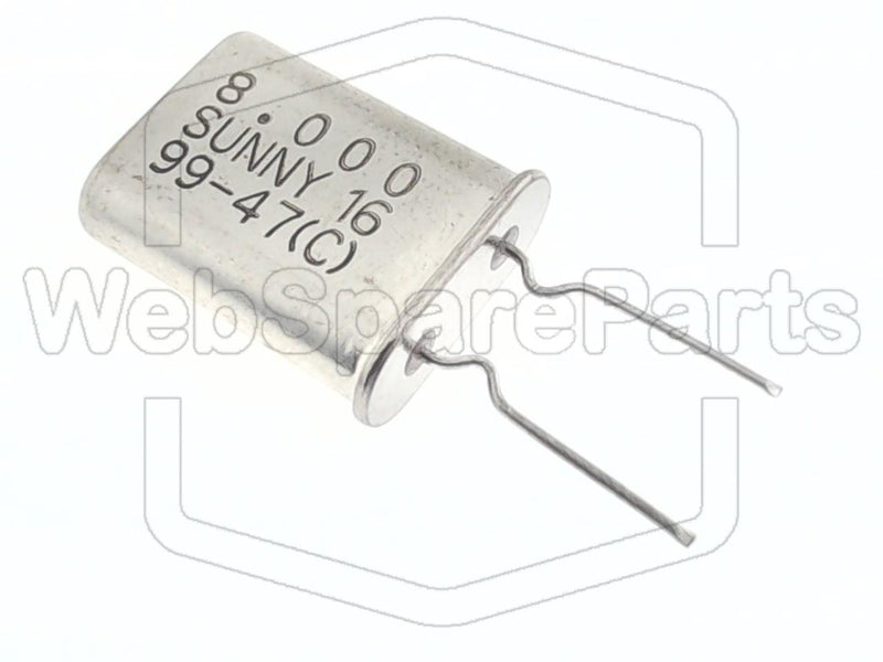 Crystal Oscillator 8.000Mhz SUNNY