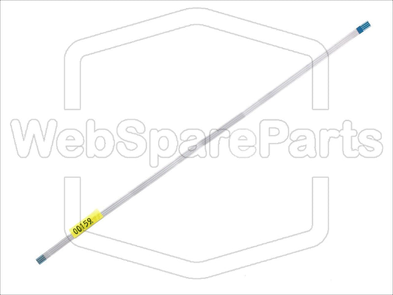 3 Pins Inverted Flat Cable L=290mm W=5.2mm