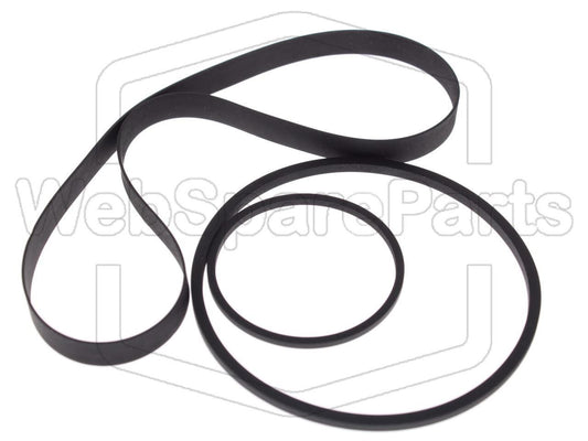 Kit cinghie ricambio per videoregistratore a cassetta Esselte E-1100