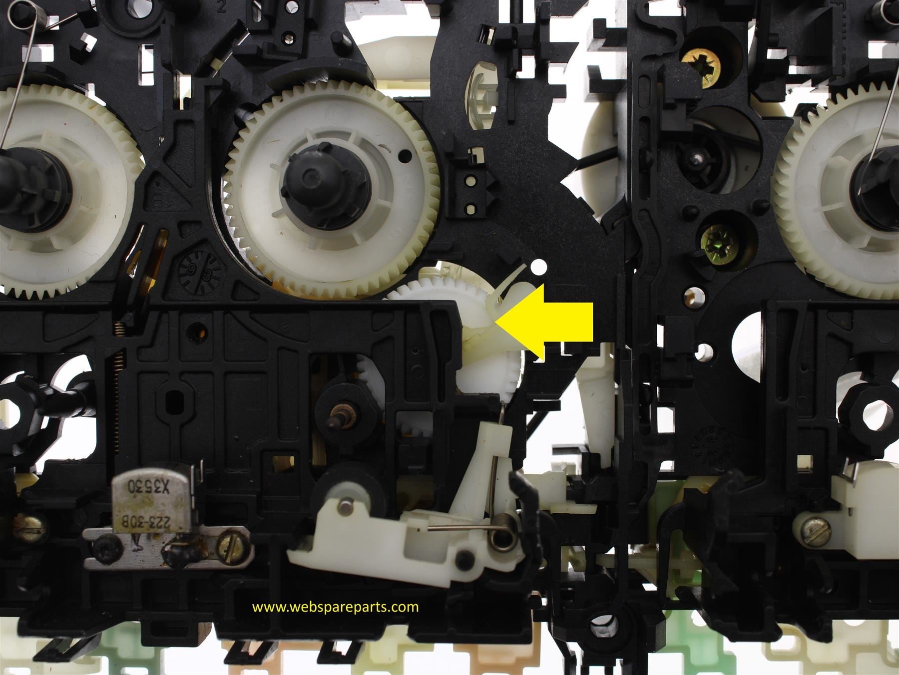 Gear Repair Kit for Philips Midi Stack F1485 Cassette Deck