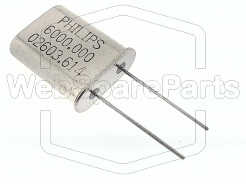 Crystal Oscillator 6000.000 PHILIPS