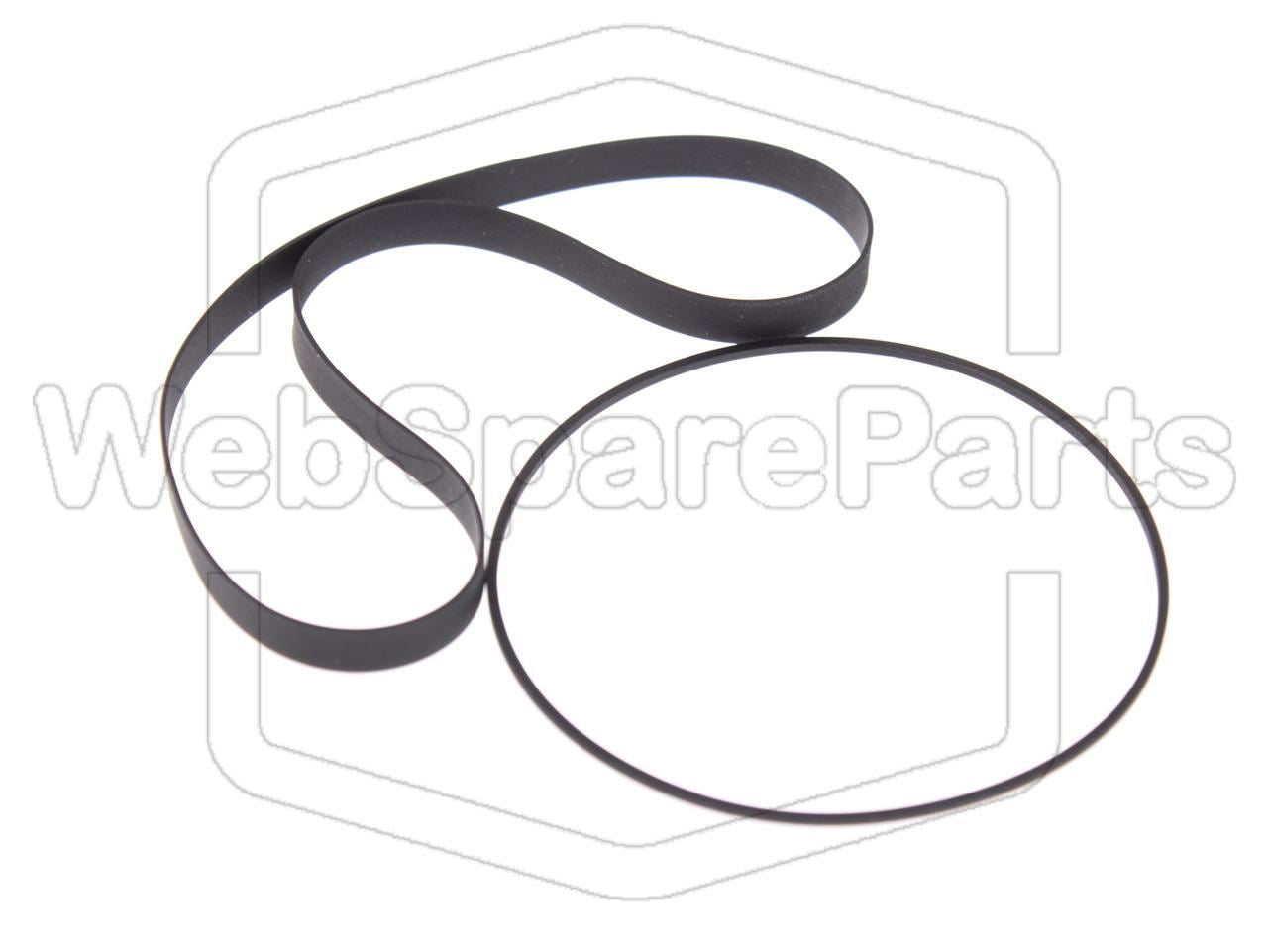 Kit cinghie per piastra a cassette stereo Kenwood KX-74R