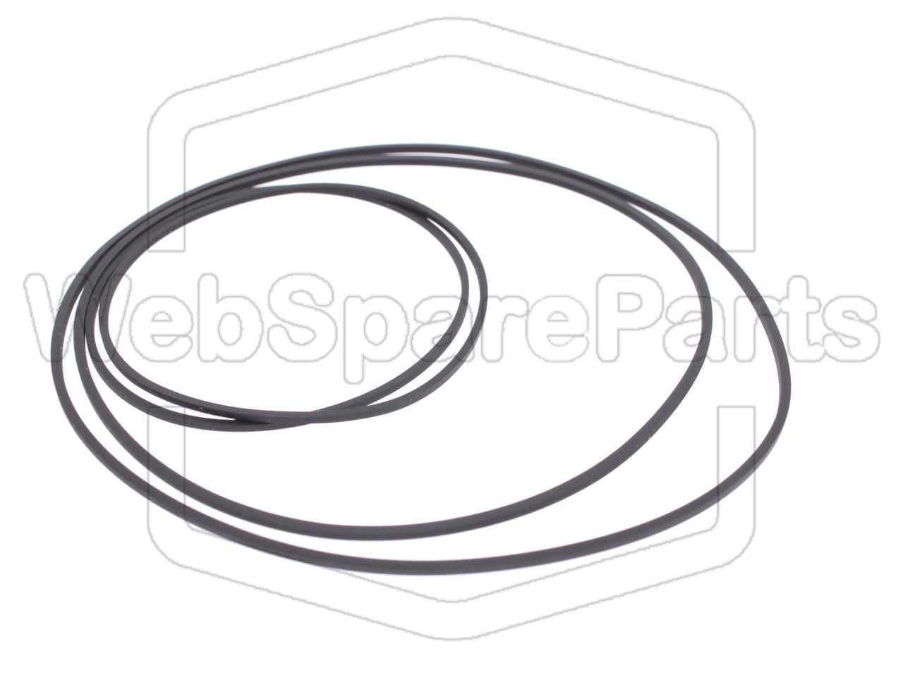 Kit cinghie ricambio per doppia piastra cassette Pioneer XR-P350