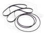 Kit cinghie ricambio per restaurazione piastra cassette vintage Sanyo RD-W340
