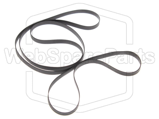 Kit cinghie ricambio per restaurazione piastra cassette vintage Proton AD-630