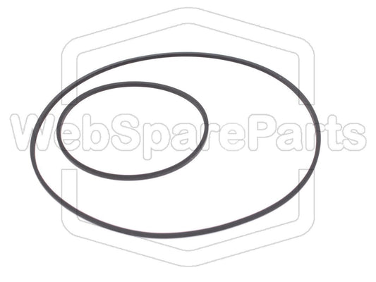 Kit cinghie ricambio per autoradio cassette Radiola 22 RA332 T