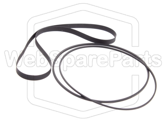 Kit cinghie ricambio per restaurazione piastra cassette vintage Sony TC-K45