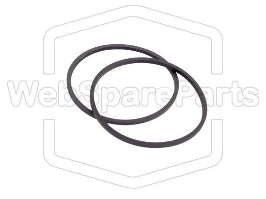 Kit cinghie ricambio per lettore CD vintage Sony LBT-ZT4