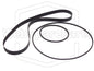 Kit cinghie ricambio per restaurazione piastra cassette vintage Onkyo TA-2350