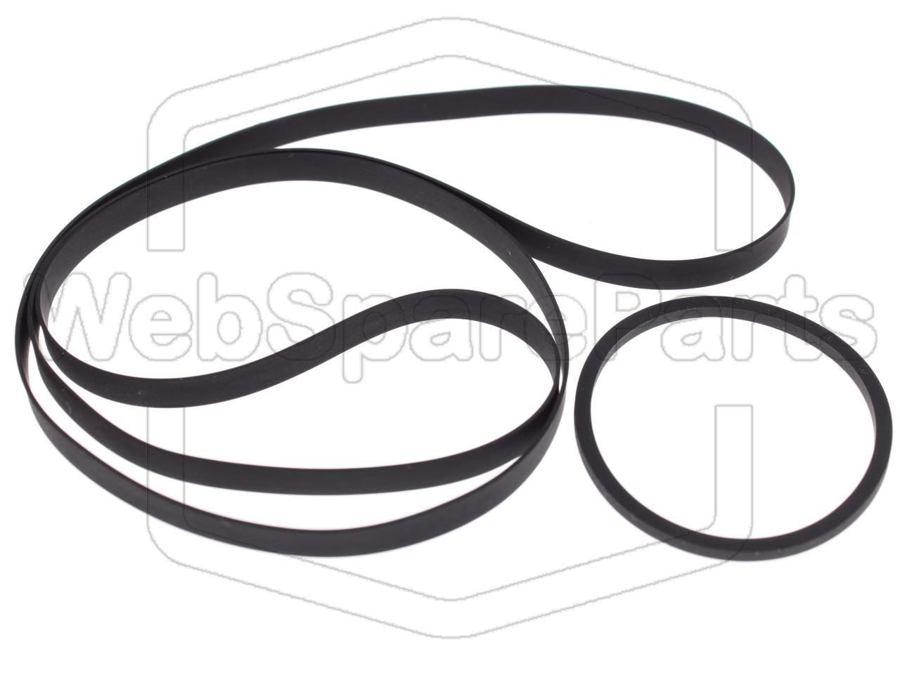 Kit cinghie ricambio per giradischi Sharp RP-116 E
