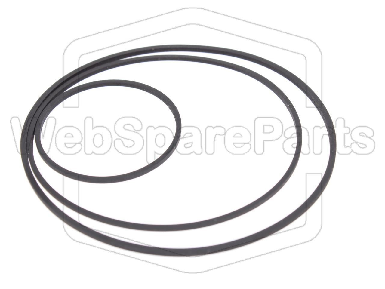 Kit cinghie ricambio per restaurazione piastra cassette vintage Pioneer SK-210