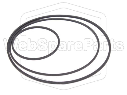 Kit cinghie ricambio per restaurazione piastra cassette vintage Pioneer SK-210