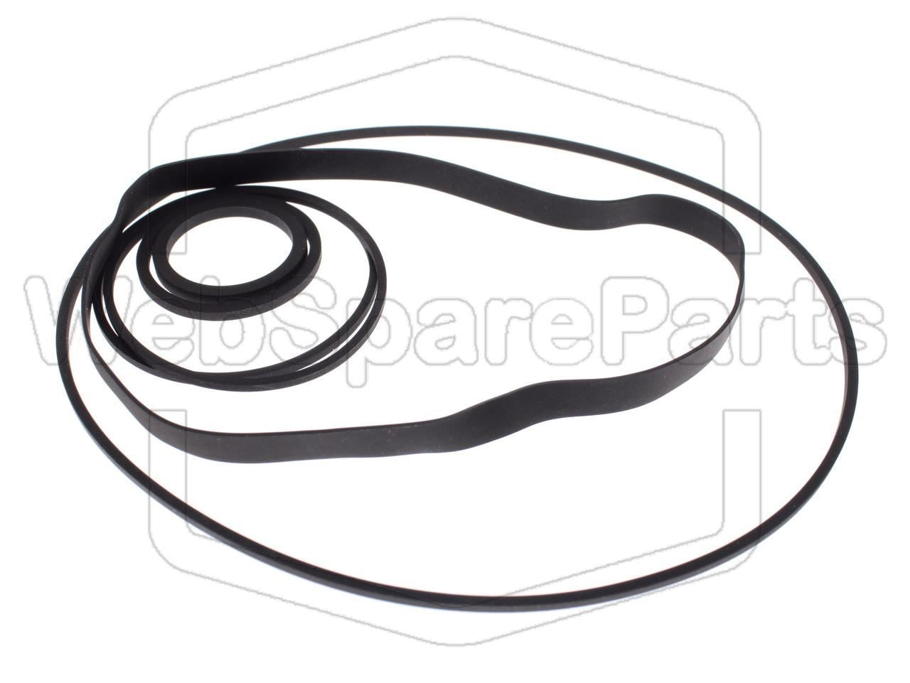 Kit cinghie ricambio per videoregistratore a cassetta Hitachi VT-1105 A