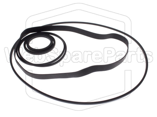 Kit cinghie ricambio per videoregistratore a cassetta Hitachi VT-1105 A