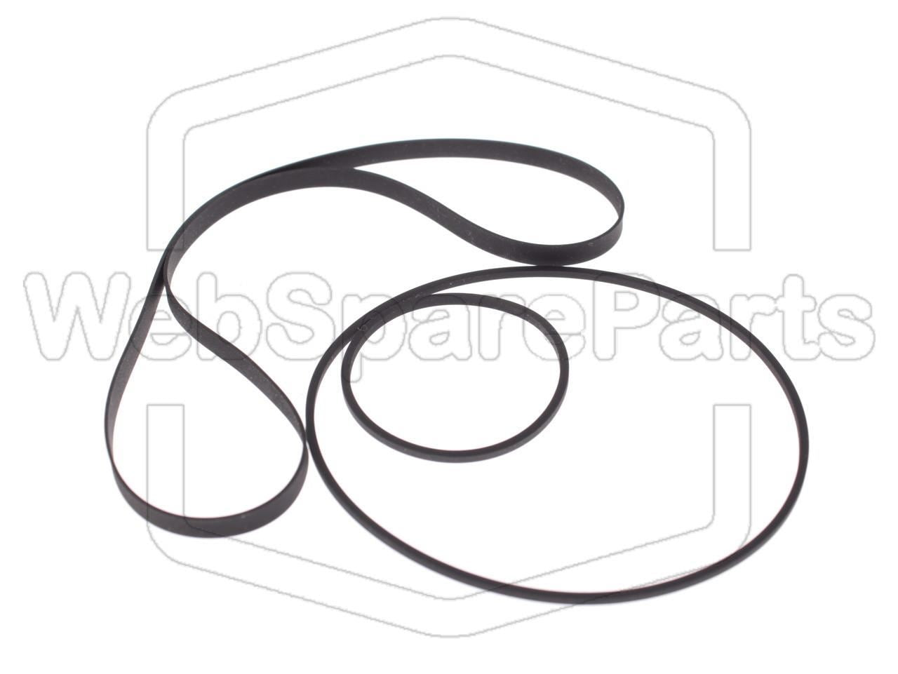 Belt Kit for Cassette Deck Bang & Olufsen Beocord 3300 Type 2941