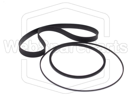 Kit cinghie ricambio per restaurazione piastra cassette vintage Pioneer CT-F550