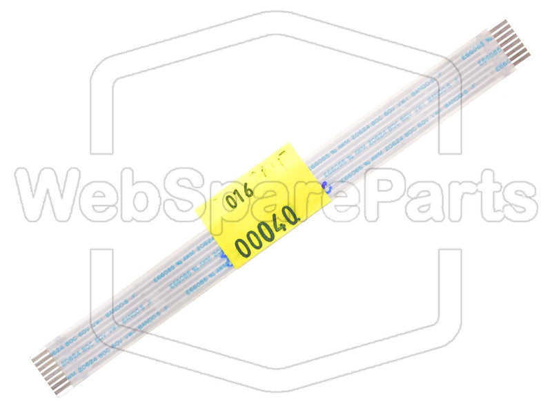 8 Pins Flat Cable L=130mm W=11.30mm