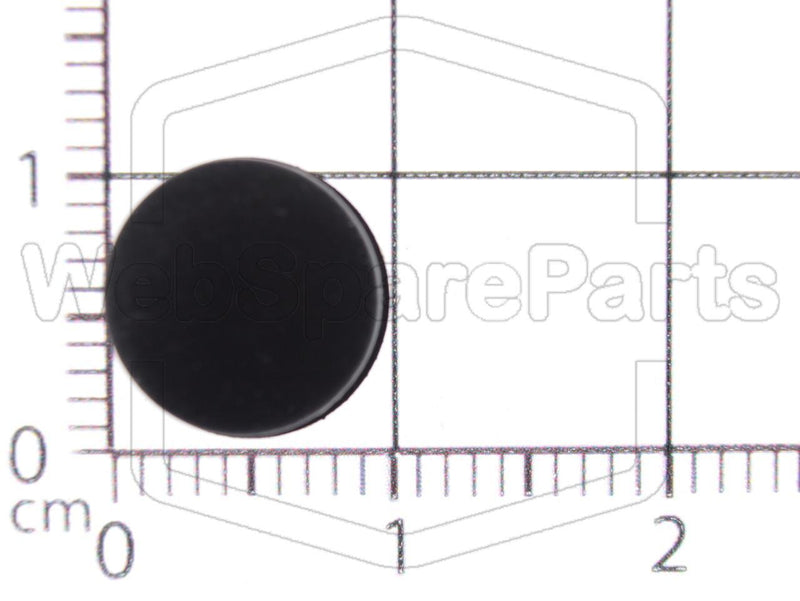 Round Rubber Foot Self-adhesive  Ø9.9mm x Ø4mm x height 3mm