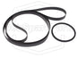 Kit cinghie ricambio per giradischi Sharp VZ-2000