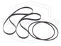 Kit cinghie ricambio per restaurazione piastra cassette vintage Teac W-600R