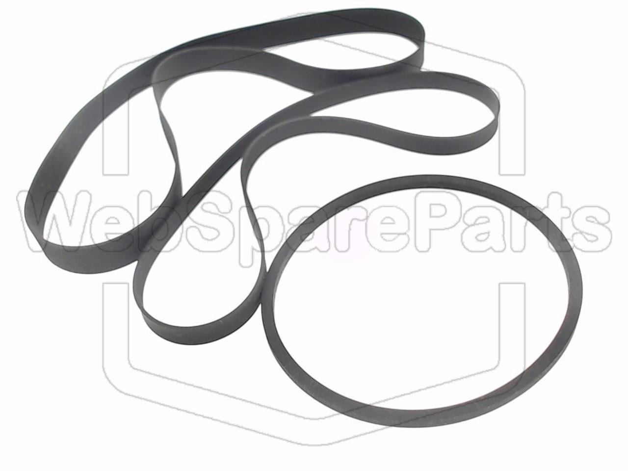 Kit cinghie ricambio per restaurazione piastra cassette vintage Pioneer CT-93