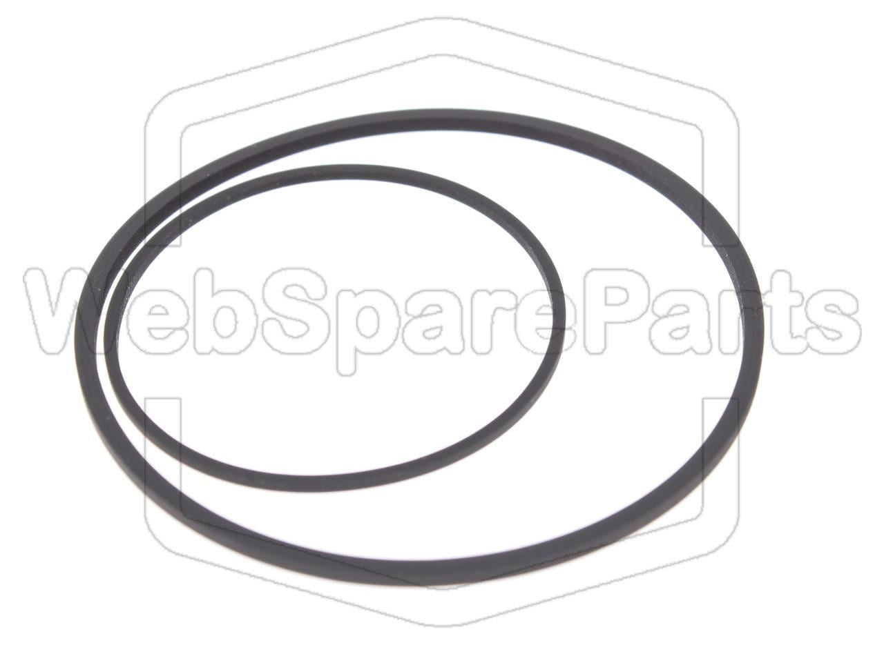 Kit cinghie ricambio per giradischi Pioneer PL-88F