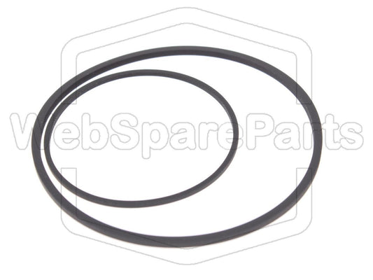 Kit cinghie ricambio per giradischi Pioneer PL-88F