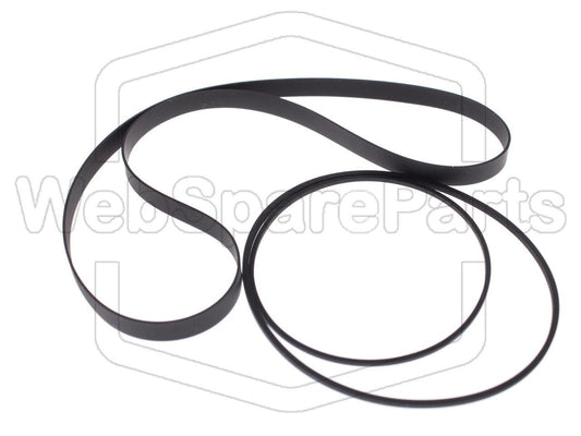Kit cinghie ricambio per piastra cassette vintage Bang & Olufsen Beocenter 1400