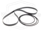 Kit cinghie ricambio per restaurazione piastra cassette vintage Rotel RD-1000/M