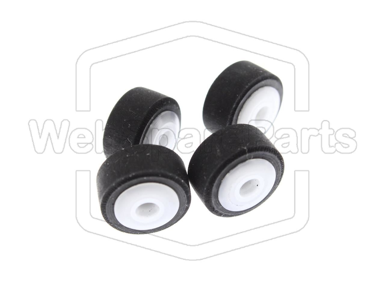 Rulli di pressione (pinch rollers) per piastra cassette Pioneer DC-Z73
