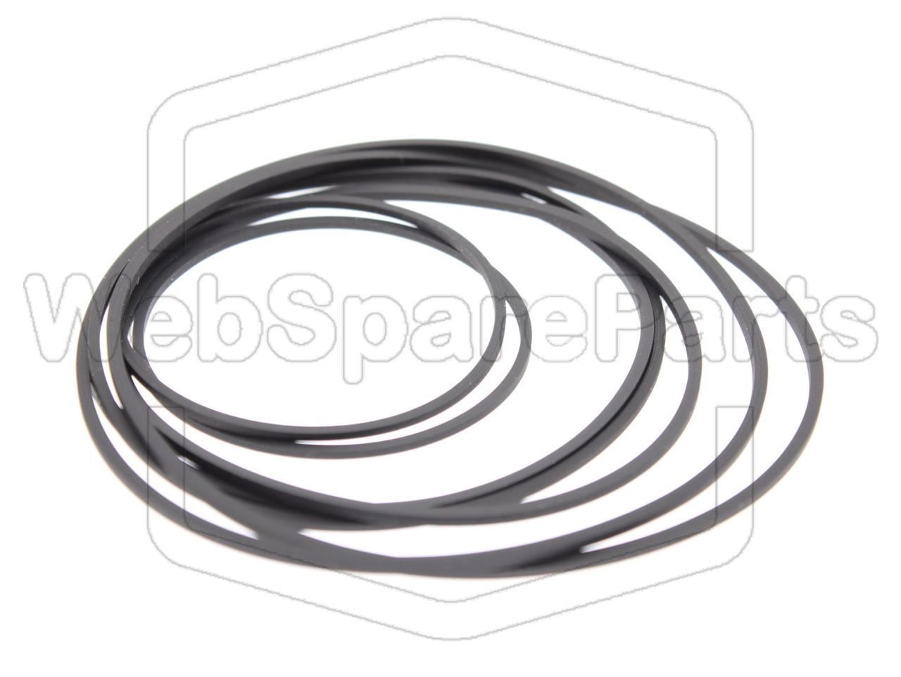 Kit cinghie ricambio per doppia piastra cassette Kenwood KX-64W