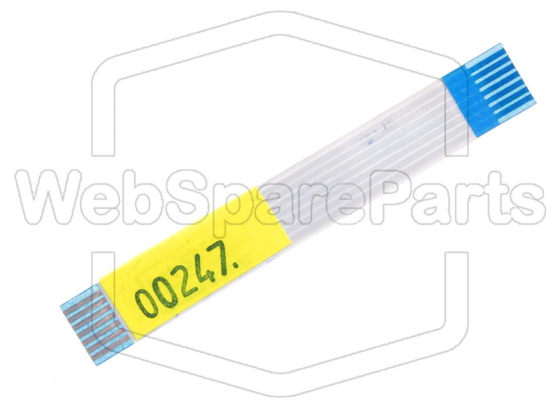 7 Pins Inverted Flat Cable L=72mm W=10.30mm