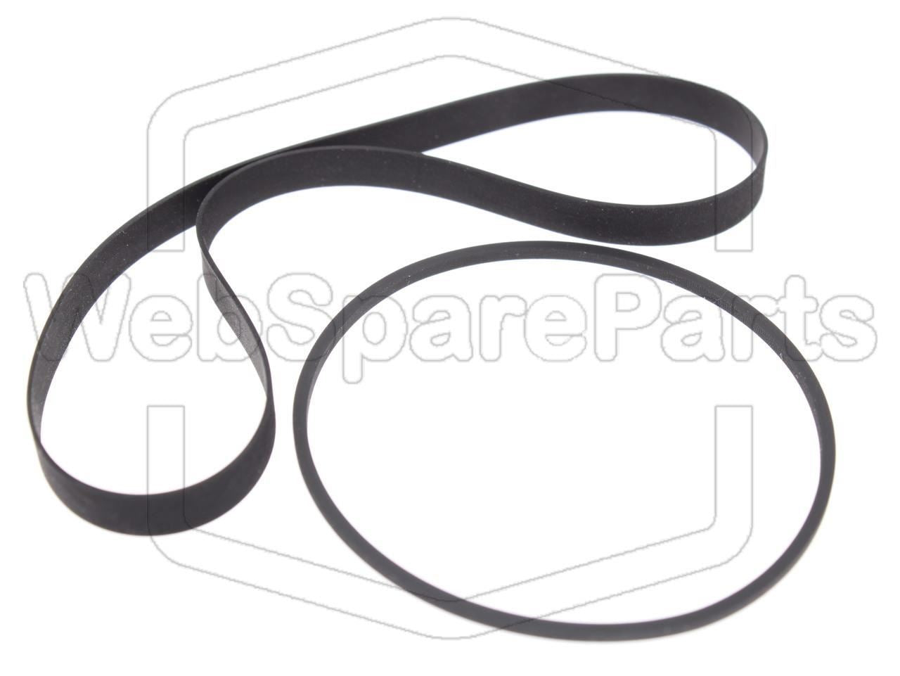 Kit cinghie ricambio per restaurazione piastra cassette vintage Pioneer CT-737 Mark2-S