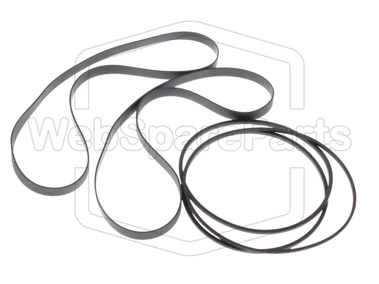 Kit cinghie ricambio per doppia piastra cassette Pioneer CT-X540WR
