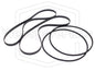 Kit cinghie ricambio per restaurazione piastra cassette vintage Yamaha KX-W382