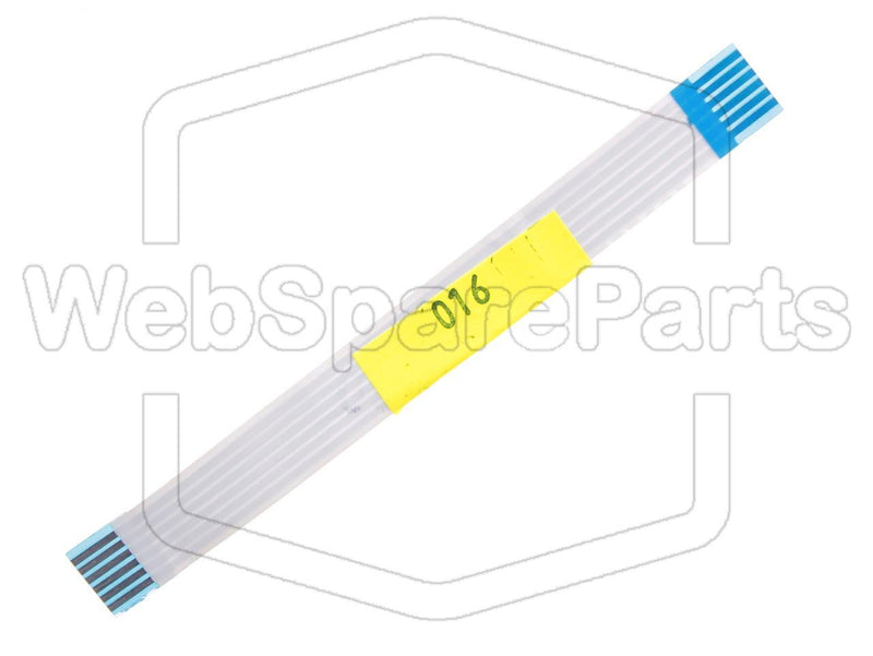 6 Pins Inverted Flat Cable L=86mm W=8.80mm